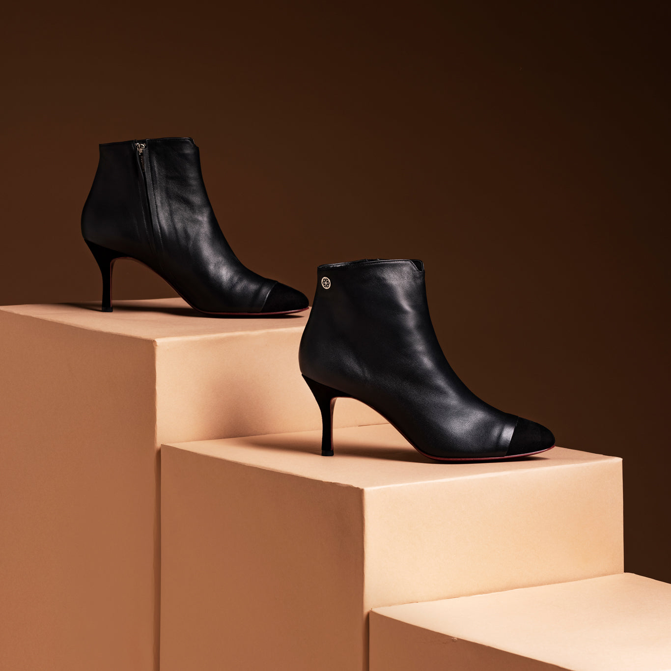 [women's] DAWN - combination ankle boots