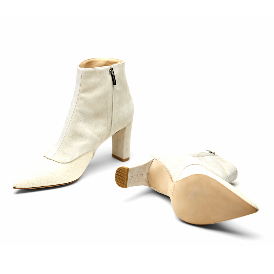 【TENSEI】veil-line ankle-boots