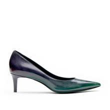 Load image into Gallery viewer, [women&#39;s] From Iris - Patine cave - pumps - green x black patina baby calfskin

