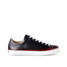 Load image into Gallery viewer, [women&#39;s] Liberte - low-top sneakers - red x black patina calfskin

