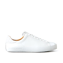 Load image into Gallery viewer, [men&#39;s] Liberte - low-top sneakers - combination toe white on white ostrich
