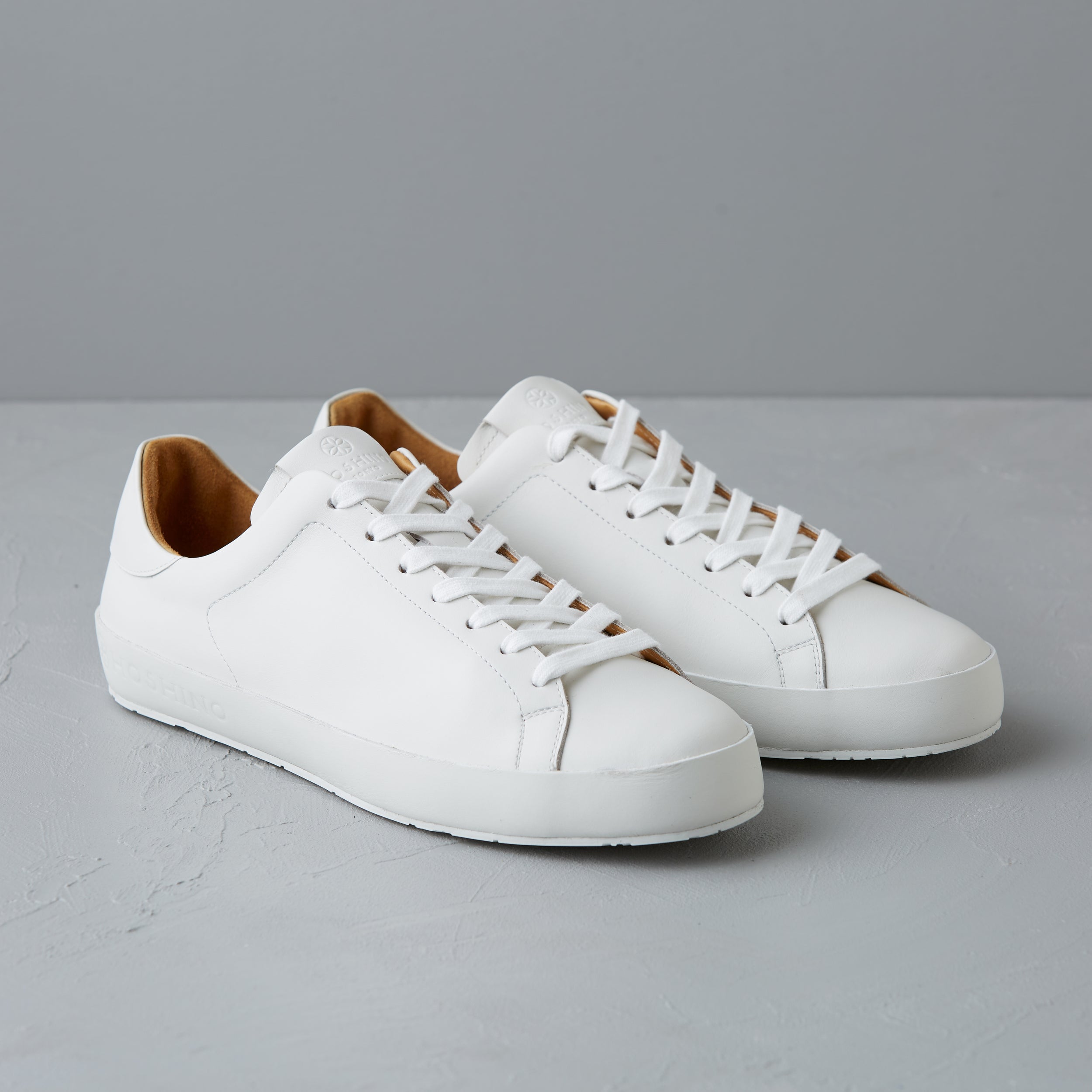 [men's] Liberte - low-top sneakers - white calfskin