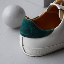 Load image into Gallery viewer, [men&#39;s] Liberte - low-top sneakers - combination toe white x green elephant
