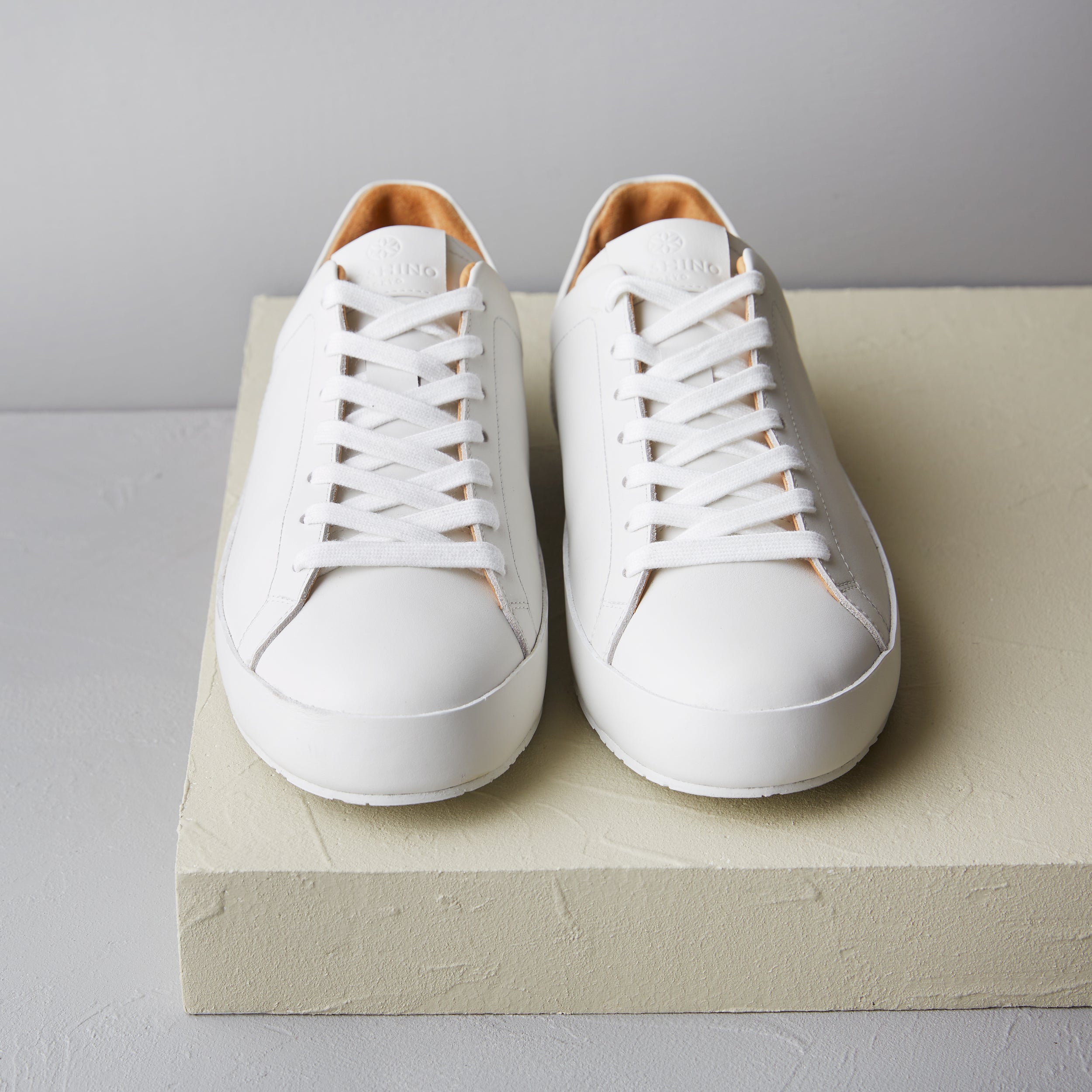 [men's] Liberte - low-top sneakers - white calfskin