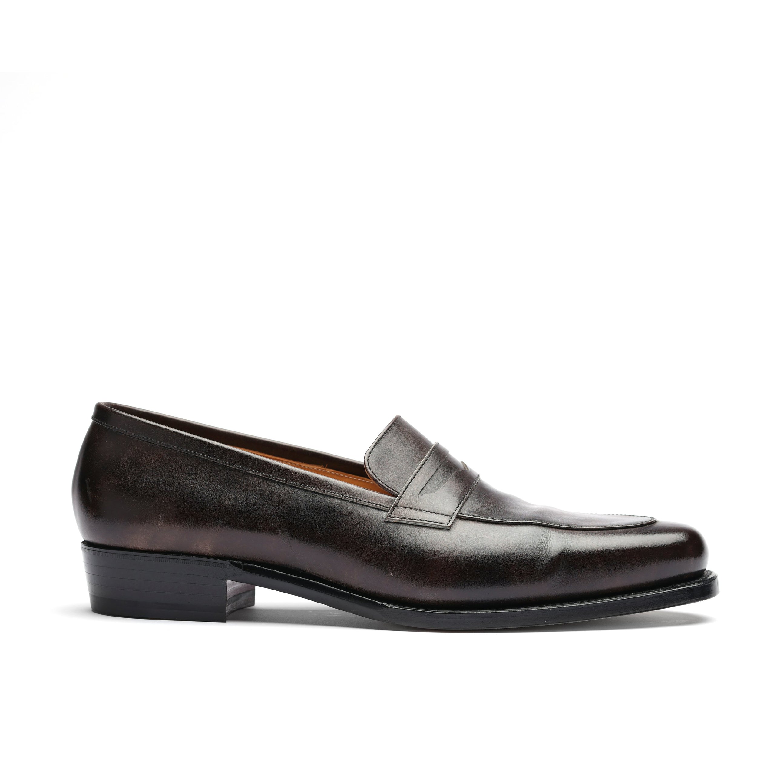 [men's] penny loafers - brown