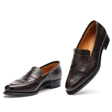 Load image into Gallery viewer, [men&#39;s] penny loafers - brown
