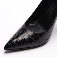 Load image into Gallery viewer, [women&#39;s] pumps - black crocodile
