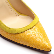 Load image into Gallery viewer, [women&#39;s] From Iris - Veil - pumps - yellow stingray x yellow suede
