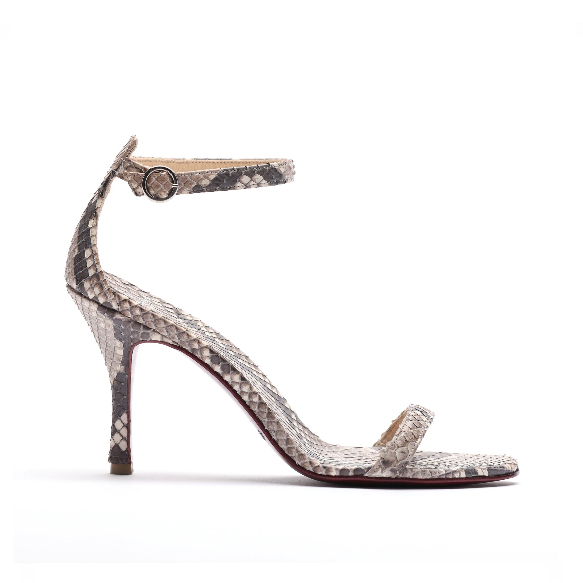 [women's] From Iris - Cheville - ankle-strap sandals - white python