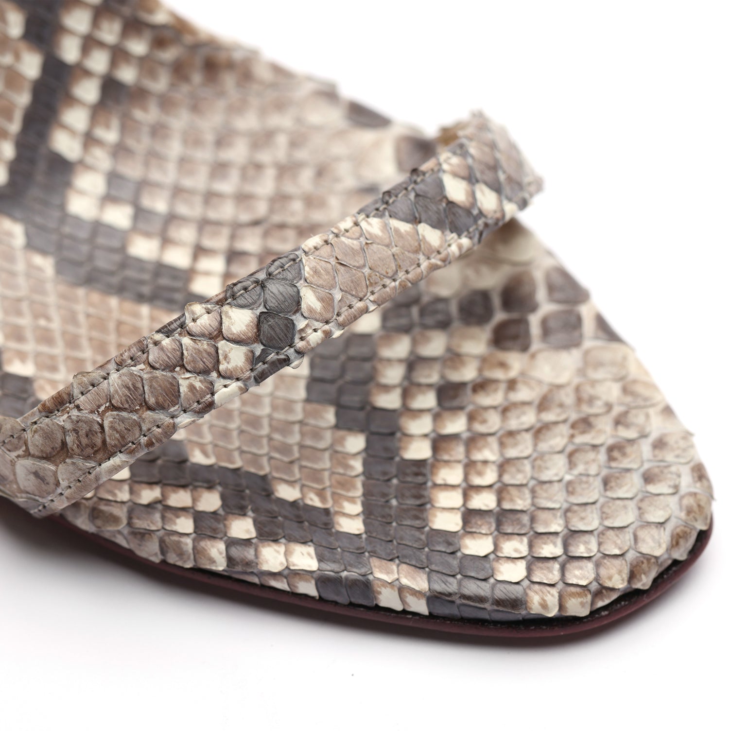 [women's] From Iris - Cheville - ankle-strap sandals - white python