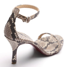 Load image into Gallery viewer, [women&#39;s] From Iris - Cheville - ankle-strap sandals - white python
