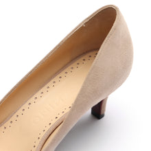 Load image into Gallery viewer, [women&#39;s] From Iris - Arc - combination pumps - beige suede x gray stingray
