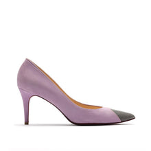 Load image into Gallery viewer, [women&#39;s] From Iris - Arc - combination pumps - lavender suede x gray stingray
