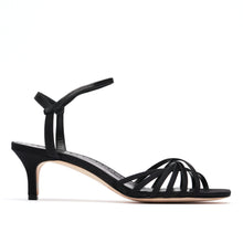 Load image into Gallery viewer, [women&#39;s] reunion - Spiral sandals - black silk
