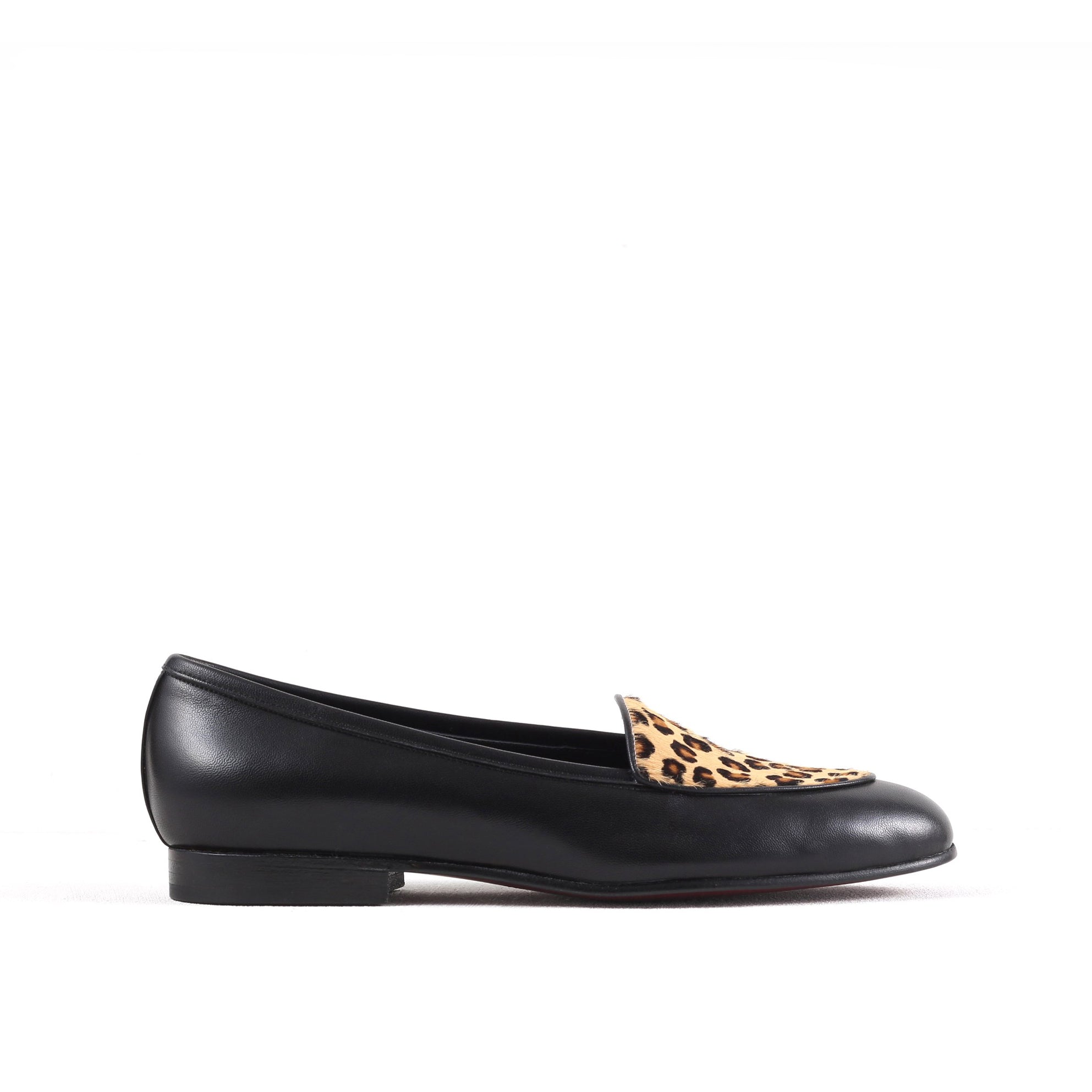 [women's] loafers - leopard-print